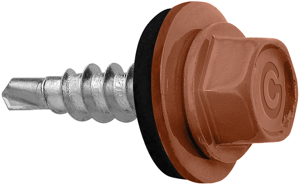 Vis autotaraudeuses Sw 4,8x20mm RR750 terra cotta